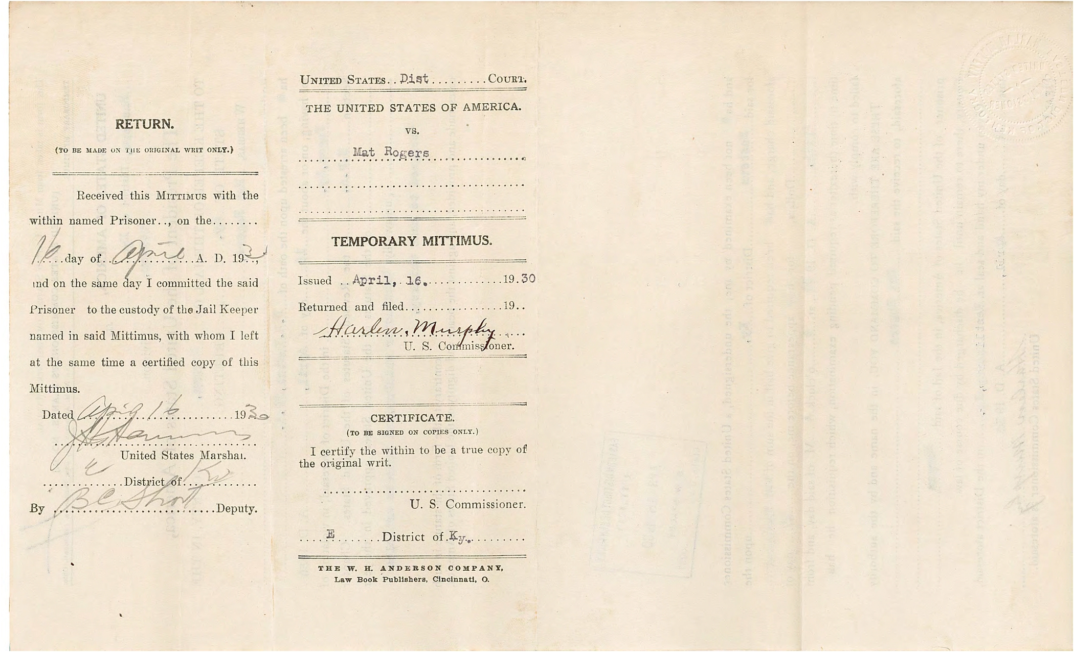 Recognizance